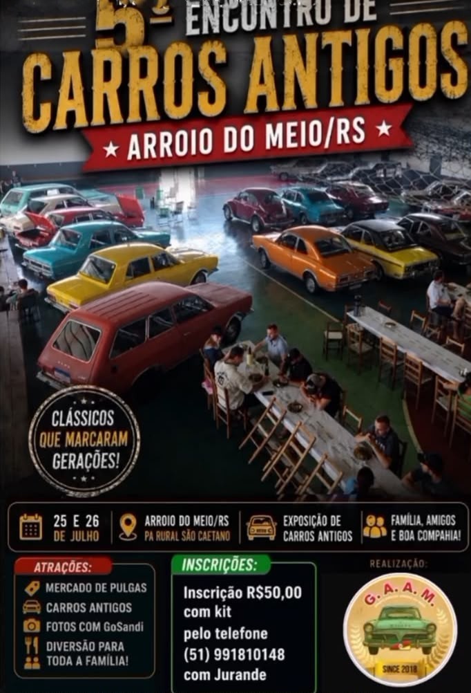 Encontro de Carros Antigos